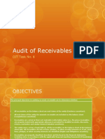 Audit of Receivables PSP