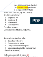 Tabla CURS - 5 MAV Valoarea Perceputa de Client - Vanzarea Bazata Pe Educare