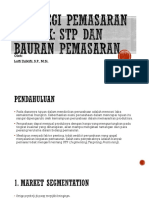 Strategi Pemasaran Produk (STP MARKETING MIX)