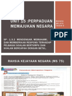 Unit 15 Perpaduan Memajukan Negara