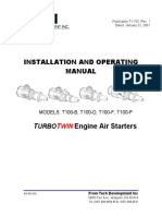 Installation and Operating Manual: Engine Air Starters