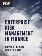 Olson DL Wu D Enterprise Risk Management in Finance