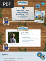 Marketing Cloud Administrator Bootcamp-Day1