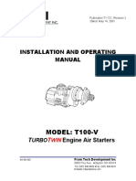 Installation and Operating Manual: MODEL: T100-V