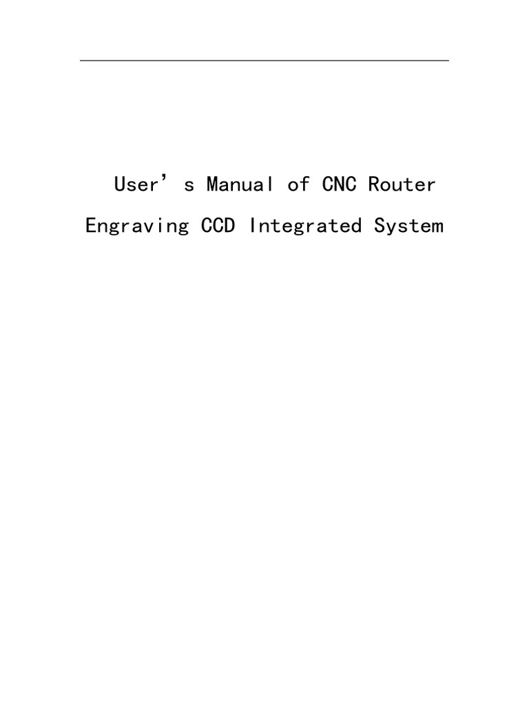 CNC Router User Manual Overview | PDF | Ip Address | Installation ...