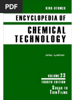 Kirk-Othmer Encyclopedia of Chemical Technology Vol 23