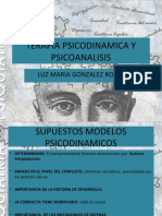 Terapias psicodinámicas: supuestos, modelos e interpretación