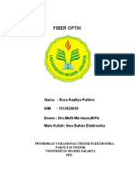 Reza Raditya Pahlevi - IBE - Kelas C - Fiber Optik