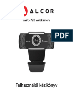 Alcor AWC-720 User Manual HUN