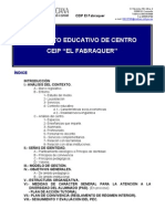 PEC CEIP El Fabraquer