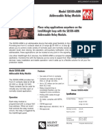 Model SD500-ARM Addressable Relay Module