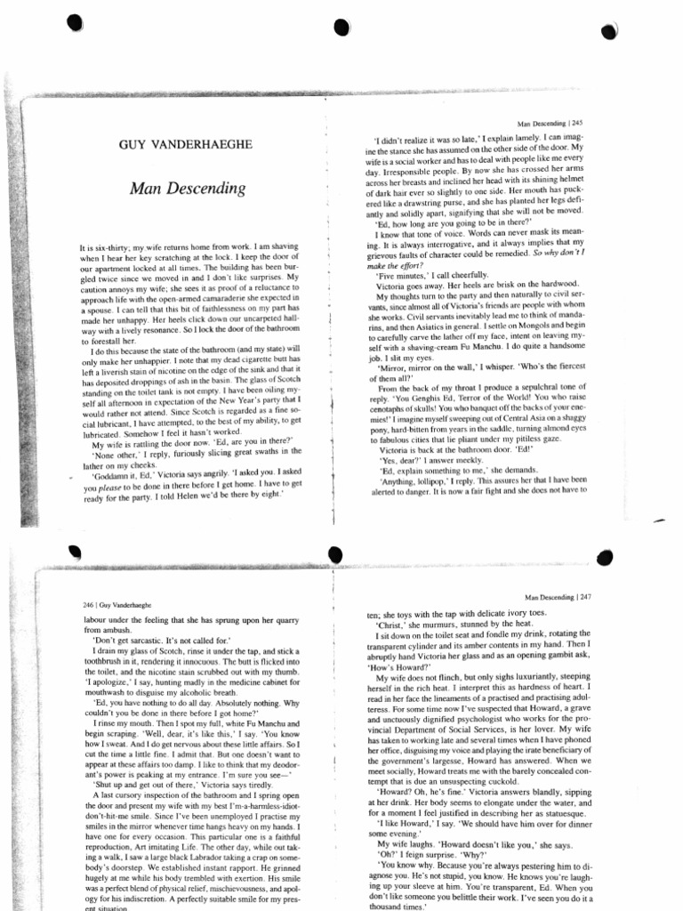 Man Descending | PDF