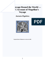 The First Voyage Round The World Pigafetta's Account of Magellan's Voyage