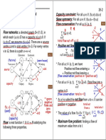 Maximum Flow: Capacity Constraint: For All U, V Skew Symmetry: For All U, V Flow Conservation: For All U