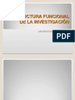 Estructura Funcional Investigacion Uft