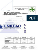 Tabela de Streptococcus