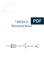 T MSD309 3X T MSD309 3X T.MSD309.3X T.MSD309.3X Maintenance Manual Maintenance Manual