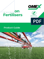 Solution Fertilisers: Product Guide