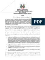 Exención primera cuota Impuesto Activos microempresas RD