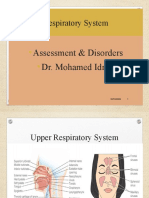 Respiratory System: Assessment & Disorders Dr. Mohamed Idriss