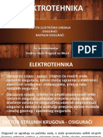 Zaštita Električnih Uređaja Rastalni Osigurači