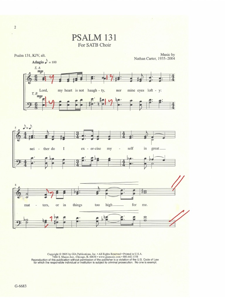 Psalm 131 | PDF