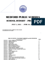 MPS Budget Proposal