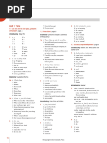 Navigate b1 WB Answer Key