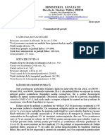 Comunicat de Presa 09052021