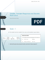 Digital Control Lab Report