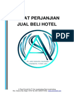 Surat Perjanjian JualBeli Hotel
