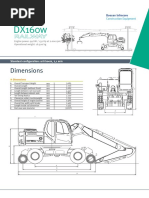 Dimensions: Standard Configuration: Arti Boom, 2,1 Arm