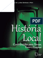 História Local - Contribuições para Pensar, Fazer e Ensinar
