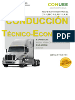 Invitacion Platica Conduccion Tecnico Economica