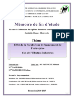 Mémoire Finance D'entreprise - 3