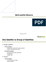 Multi-Satellite Missions: Comparing Single Satellite, Formation Flying & Constellations