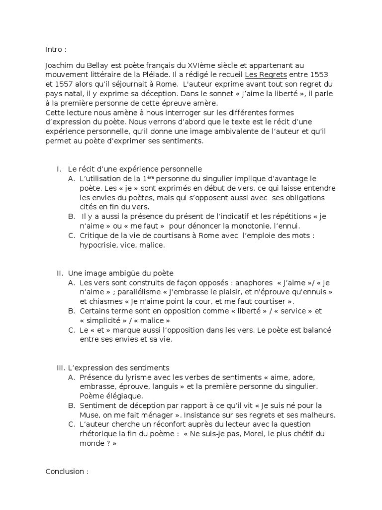 J aime La Liberté Et Languis En Service J'aime La Liberté, Et Languis en Service | PDF | Poésie