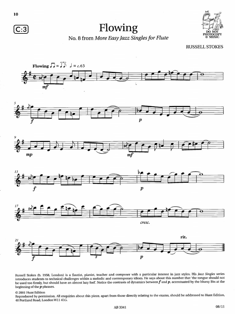 Flute Exam Pieces (Grade3) 12 PDF
