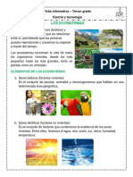 Ficha Informativa de Ecosistemas