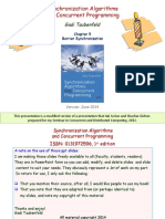 Synchronization Algorithms and Concurrent Programming