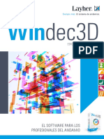Software Windec3d Folleto