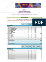 Presupuesto Modelo 1