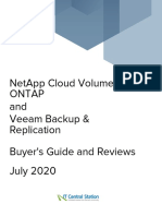 Netapp Cloud Volumes Ontap and Veeam Backup & Replication Buyer'S Guide and Reviews July 2020