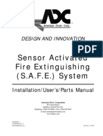 Sensor Activated Fire Extinguishing (S.A.F.E.) System: Design and Innovation