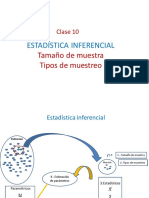 Clase 9 Tamaño de muestra