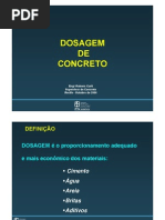 3 - Dosagem de concreto