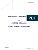 Codes de Blocs Lineaires PDF