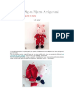Peppa Pig en Pijama Amigurumi.1
