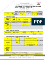 Ficha de Monitoreo de Tutoria