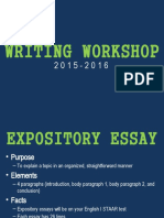 Writing Workshop PowerPoint